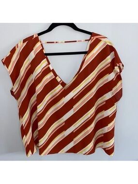 Forever 21 - Short Sleeve Blouse - 0X